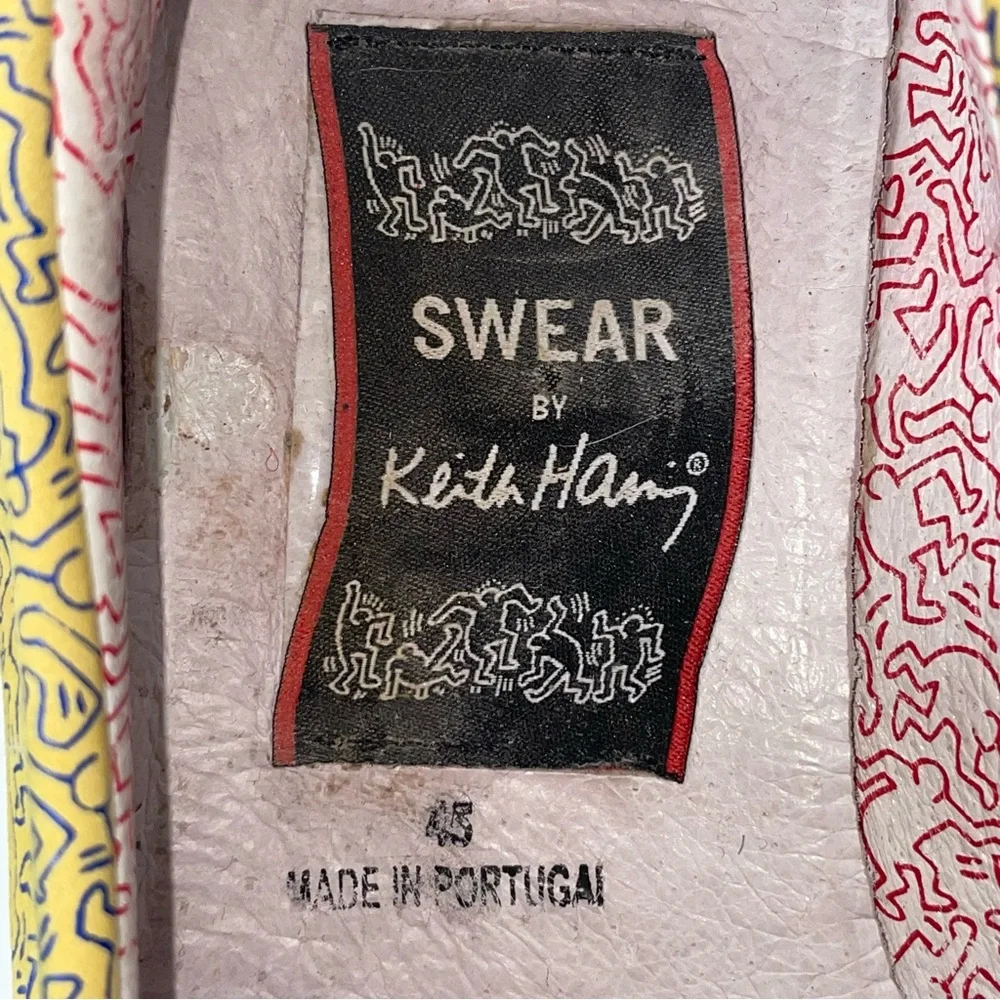 Yellow Patterned Loafers - Picture 4 of 13